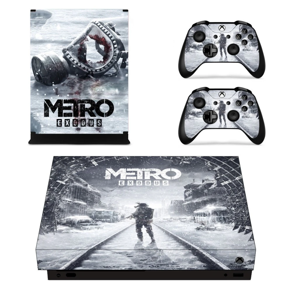 Metro Exodus Skin Sticker Decal For Microsoft Xbox One X Console and  Controllers Skins Stickers for Xbox One X Vinyl|Stickers| - AliExpress