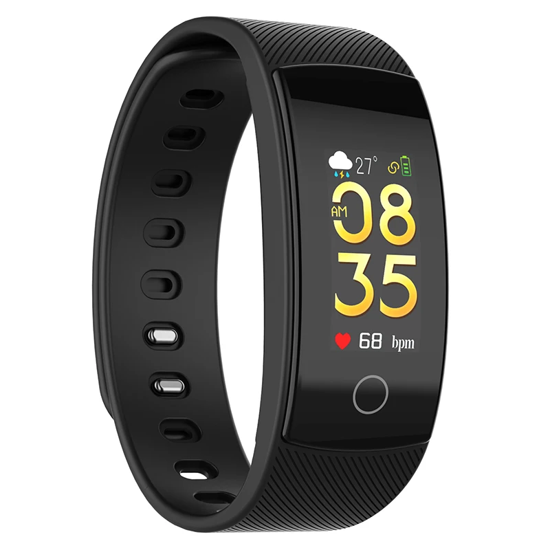 QS80 Plus Smart Band Activity Fitness Tracker Smart Wristband Pedometer Heart Rate Monitoring Blood Pressure Waterproof Bracelet (2)
