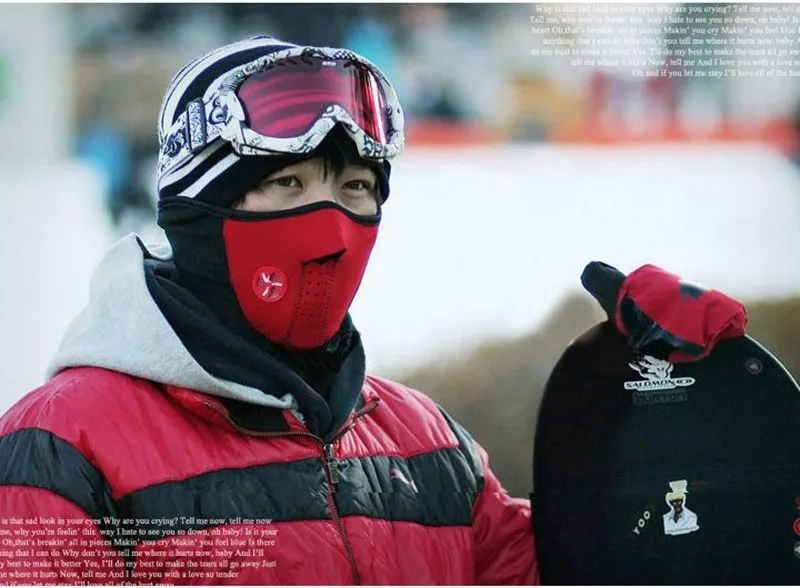 Winter Thermal Neck Warmer Fleece Bicycle Windproof Face Mask Outdoor Sport Masks Ski Snowboard Cycling Accessories AC0001 (13)