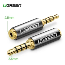 Ugreen High Quality 3.5mm Male Jack to 2.5mm Female Plug 4 Pole Head Phone Earphone Stereo Audio Adapter Connector for Cable Ugreen High Quality 3.5mm Male Jack to 2.5mm Female Plug 4 Pole Head Phone Earphone Stereo Audio Adapter Connector for Cable