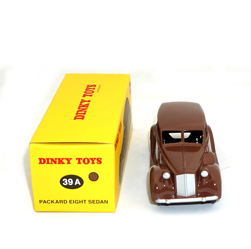 Diecast 1/43 DINKY TOYS De Agostini 39 A PACKARD EIGHT седан модель автомобиля коллекция|Наборы для