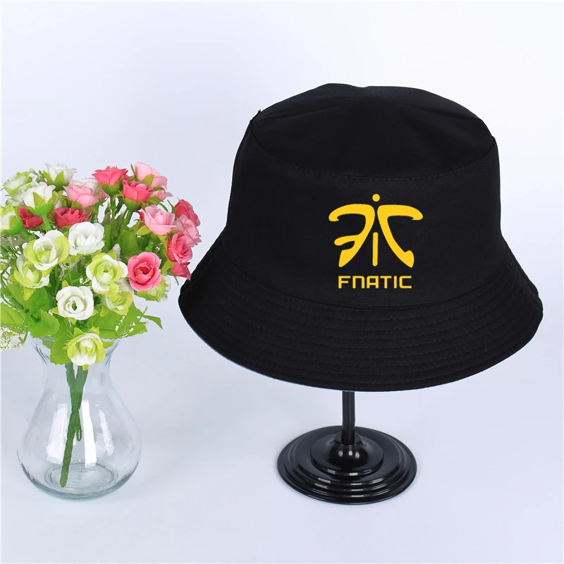 Fnatic LOL чемпион логотип летняя шляпа Женская Мужская Панама Чемпион Дизайн
