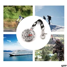 Прямая поставка и винтажные карманные часы из цинкового сплава компас брелок Кемпинг Туризм морские инструменты выживания APR28