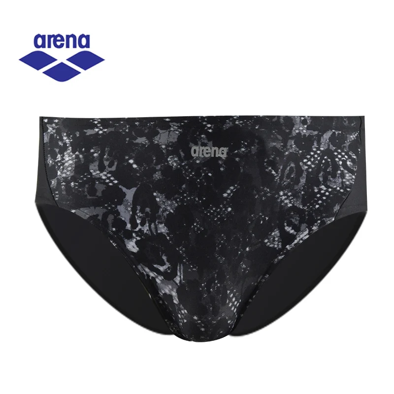 Мужские плавки Arena мягкие с принтом под змеиную кожу|briefs swim|swimming boxer briefsmen's briefs