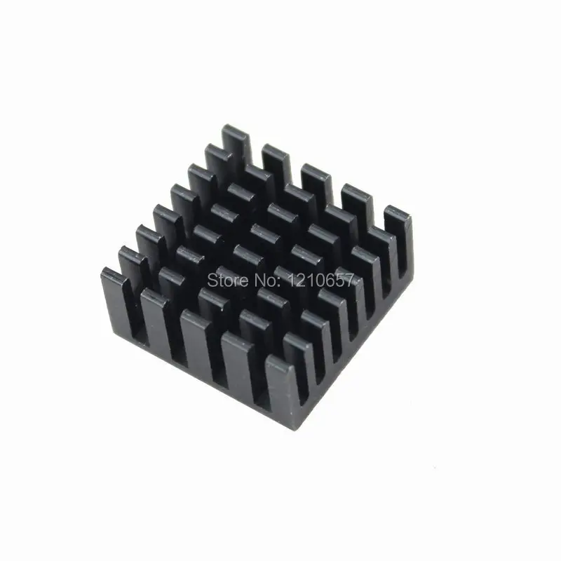 10pcs lot Wholesale Black 20 x 10mm Aluminum Heatsink IC Led Chip Heat sinks Cooler | Компьютеры и офис