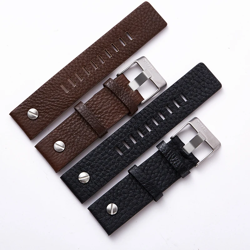 

Luxury High Quality Leather Loop for Diesel Sports Strap Single Tour Band for Diesel Watch 22/ 24/26/ 28mm Watch Belt In Stock