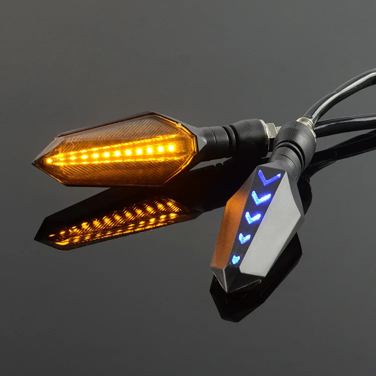 

Motorcycle LED Turn Signal Light Flashing Headlight 12V motorbike Signal Light Blinker Lamp Turn Light Moto Accessories