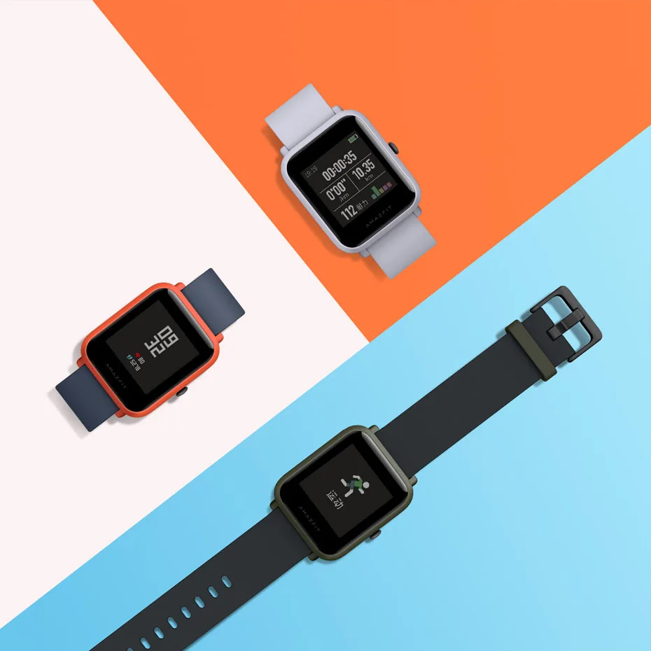 Xiaomi Amazfit Bip Smart Satch Globle Версия Huami Pace Lite IP68 GPS Gloness умные часы с частотой сердечных сокращений 45 дней в режиме ожидания