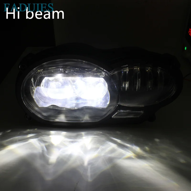  FADUIES Motorcycle LED Headlight for BMW R1200GS R1200 GS adv R1200GS LC 2004-2012 (fit oil cooler) - 32964095410