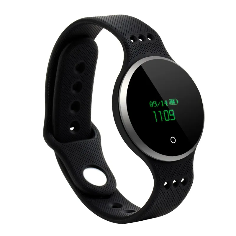 Alarm Clock Remind Wristwatch Activity Tracker Bracelet Heart Rate Monitor Smart Wristbands Remote Camera for Android