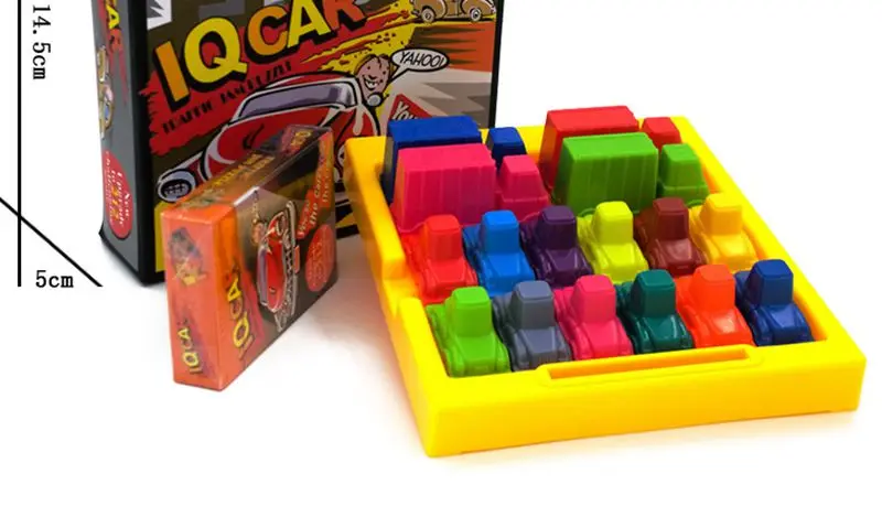 IQ парковка геометрические головоломки Развивающие игрушки для детей 3D паззлы игры Juguetes