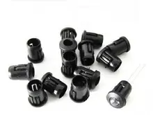3000pcs/lots+High Quality Plastic 5mm LED Holder Clip Cover Stents Wholesale and Retail