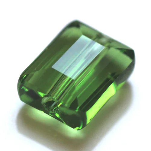 16 lime green Смешанные цвета прямоугольный хрустальный бисер 10x8 мм 8x6 мм разделитель со стразами свободный разноцветный из бисера Ювелирных изделий - Цвет: 16 lime green
