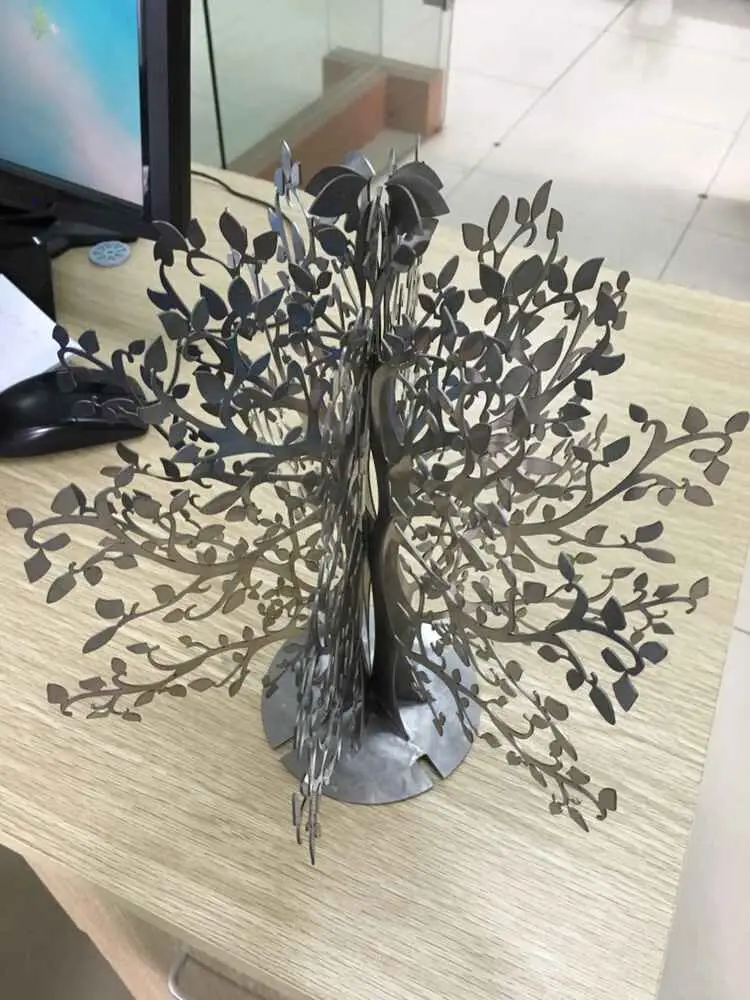 Albero di file DXF disegno CAD per cnc di taglio laser