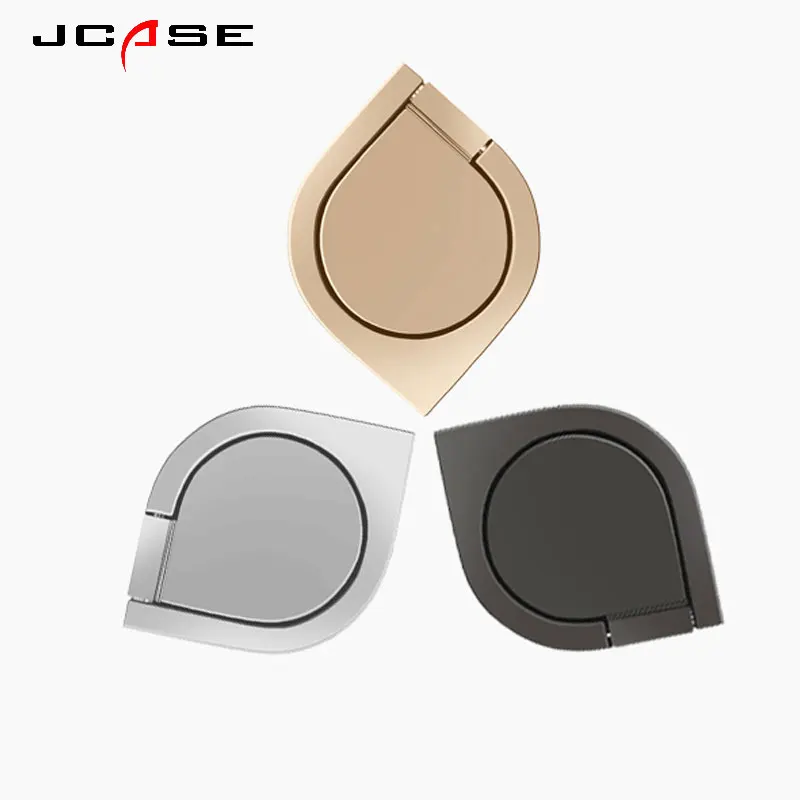 Jcase General Phone finger ring holder 360 Degree stand for iPhone X 7 6 plus Samsung Xiaomi Smartphone Tablet Unscrew the rotat