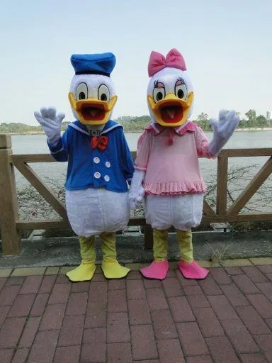 

2018 High quality Donald Duck mascot Donald Duck mascot costume Daisy mascot free shipping