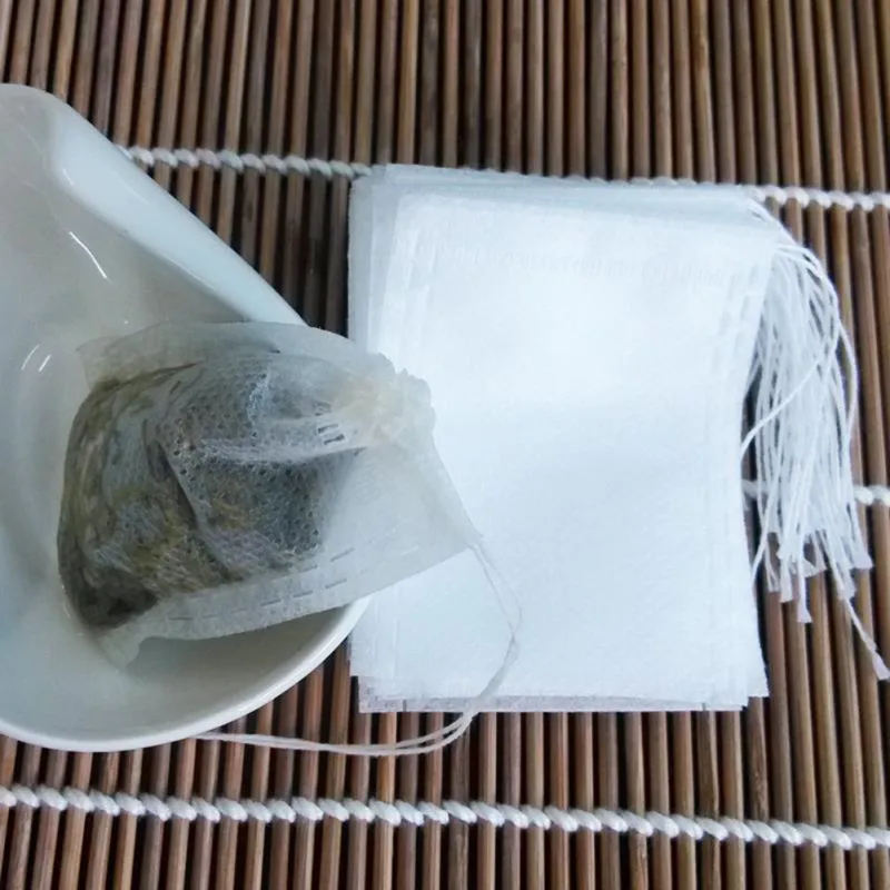 

100Pcs/Lot Empty Scented Tea Bags With String Heal Seal Filter Paper For Herb Loose Tea Disposable Tea Bags
