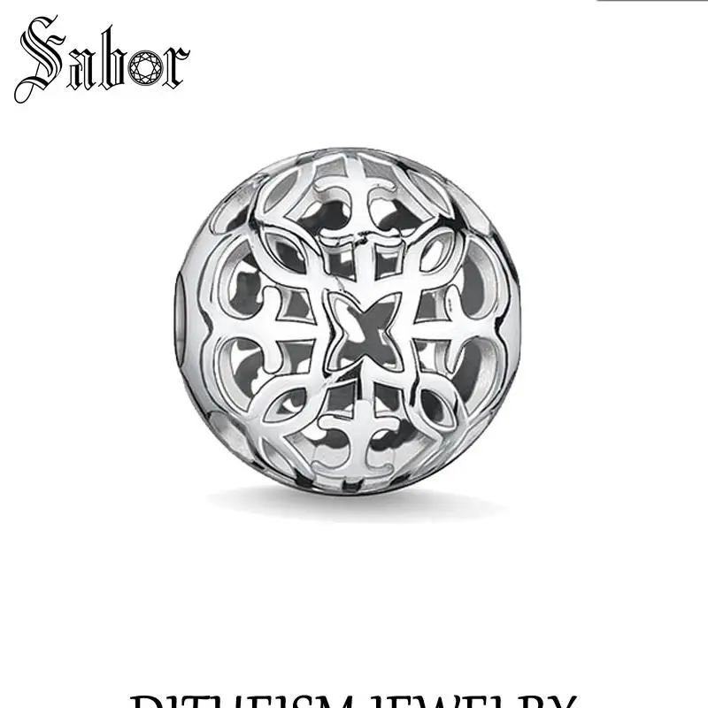 

jewellery DIY Beads Ornament Charm 2019 New Fashion 925 Silver Jewelry Gift Women Girl Fit Bracelets Necklace accessories