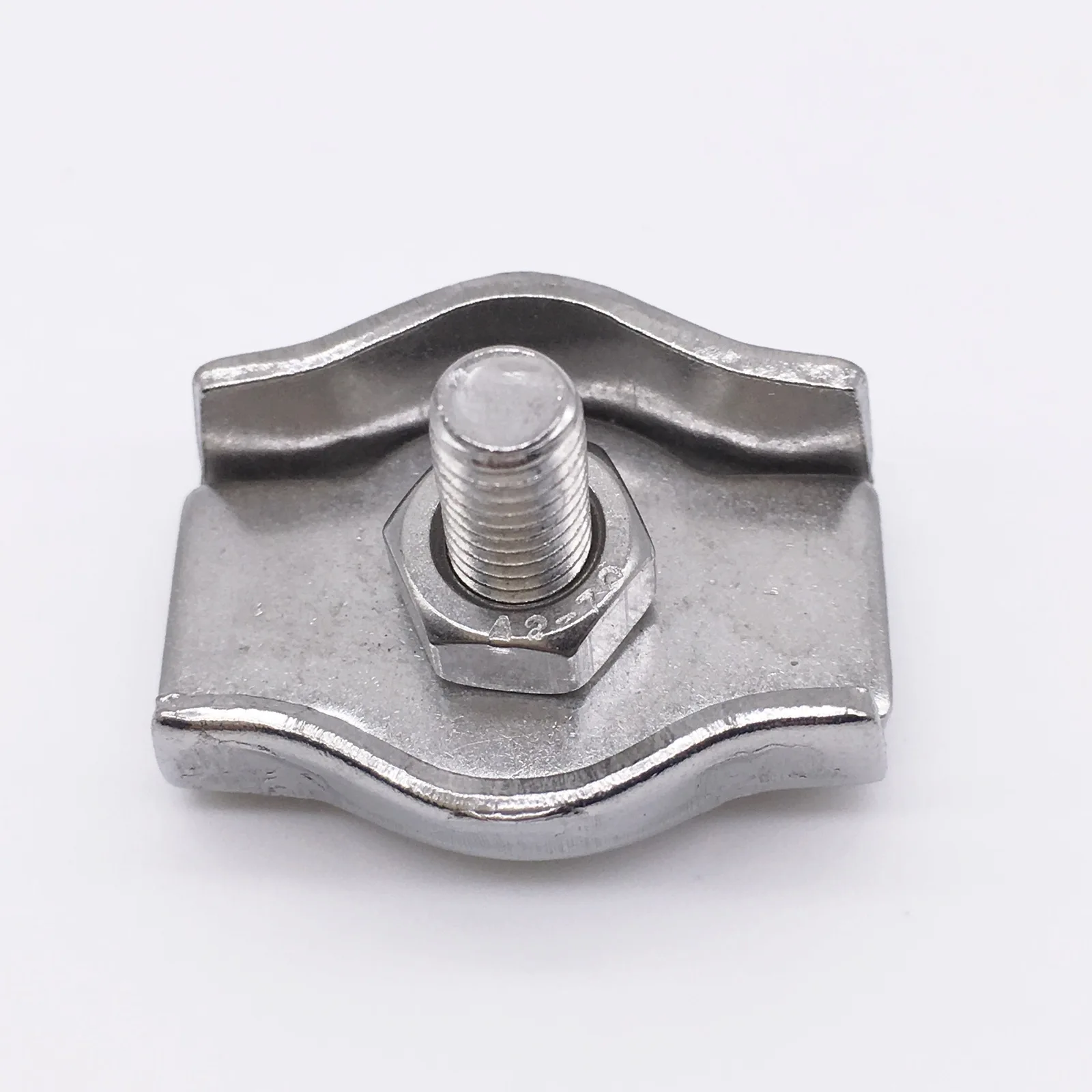 M8 Stainless Steel Simplex Wire Rope Clip Cable Clampin Clamps from