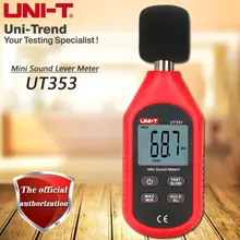 UNI-T UT353 Мини измеритель уровня звука, 30~ 130 дБ Цифровой измеритель шума