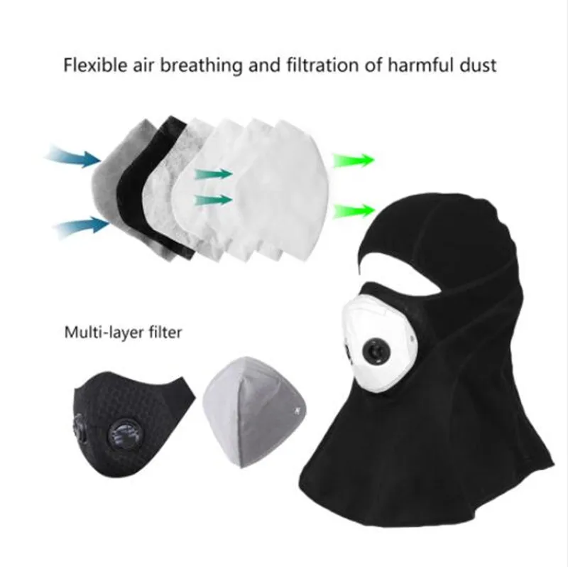 WHEEL UP Winter Cycling Face Mask Guard Scarf Warm Cap Thermal Fleece Full Face Mask Outdoor Neck Protecting Mask Scarf