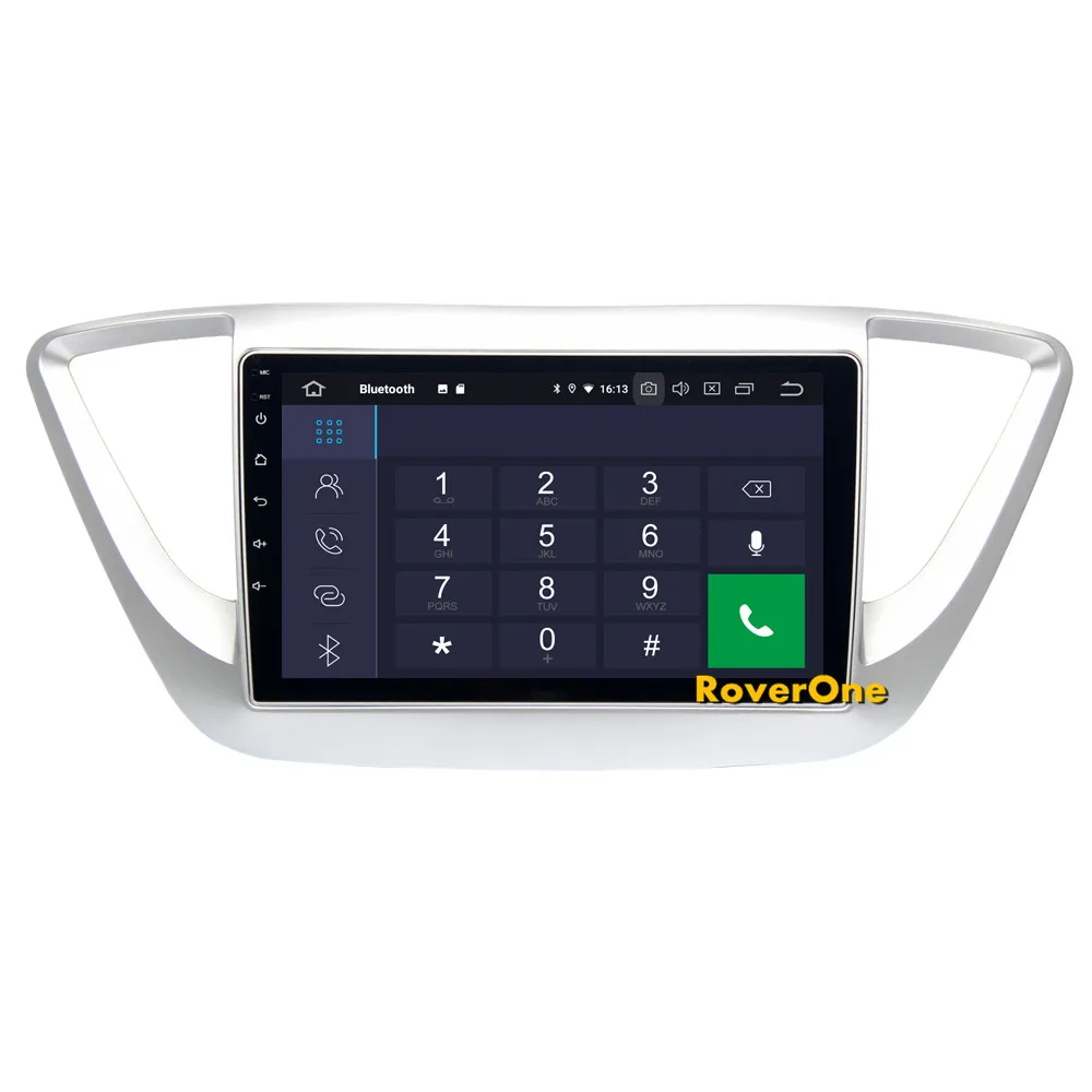 Top For Hyundai Verna Solaris 2017 Android 9.0 2G+16G Quad Core Autoradio Car Radio Stereo GPS Navigation Multimedia Player NO DVD 8