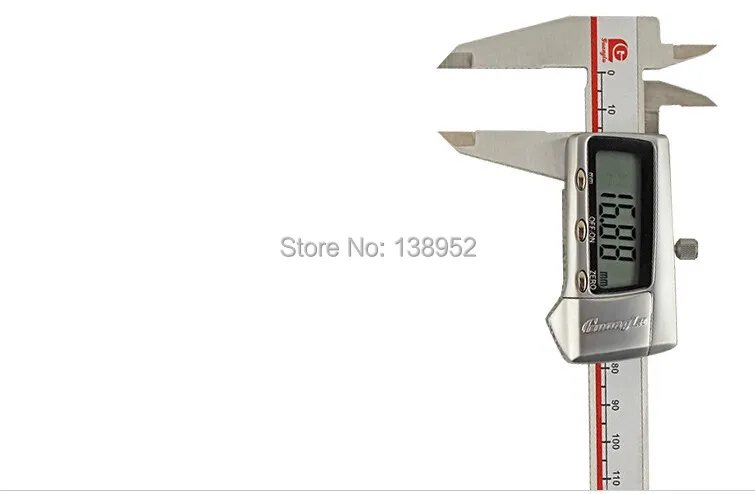 Лучшее качество 150 мм 6 дюймов цифровой штангенциркуль слайдер суппорт металлический корпус цифровой штангенциркуль бренд Guanglu