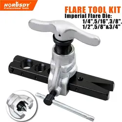 HORUSDY Flaring Flare Tool Kit холодильная медная труба эксцентриковый конус Медь трубы расширение инструмент