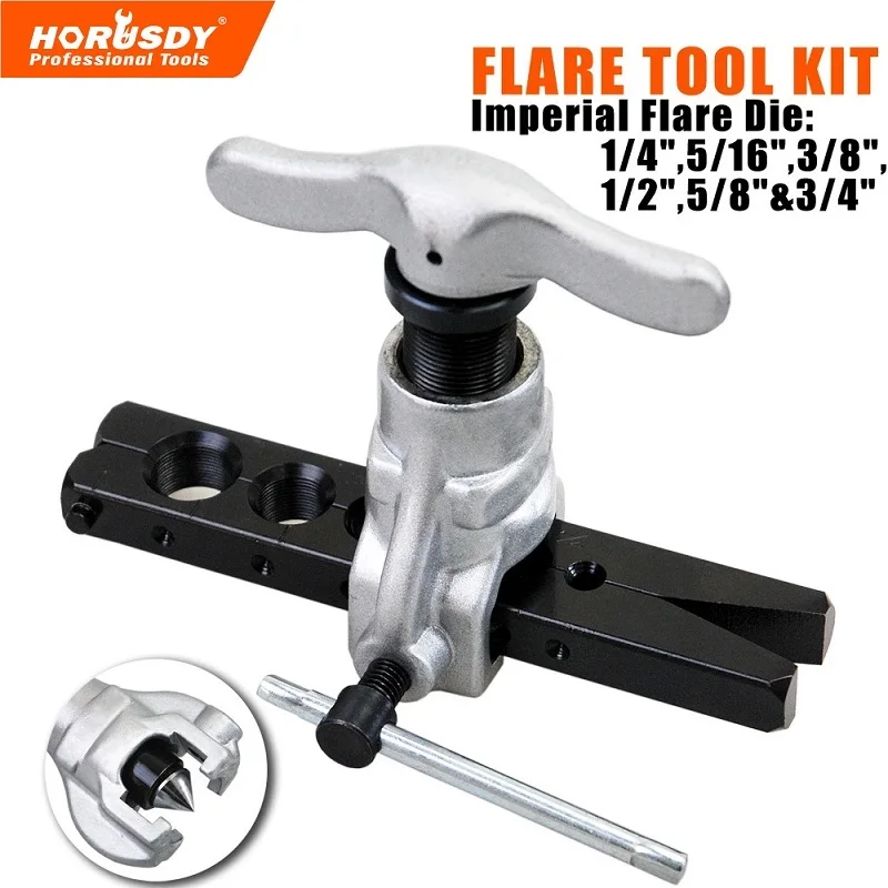 

SEDY 16029 Flaring Flare Tool Kit Refrigeration Copper Tube Flaring Eccentric Cone