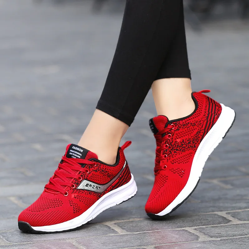 

2018 Hot New Fashion Sneakers Women Casual Shoes Female Thick Platform Shoes Flat Shoes