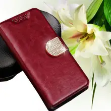 Модный кошелек для Prestigio Wize Q3, роскошный эксклюзивный флип-кейс из искусственной кожи с ремешком для Prestigio Wize Q 3