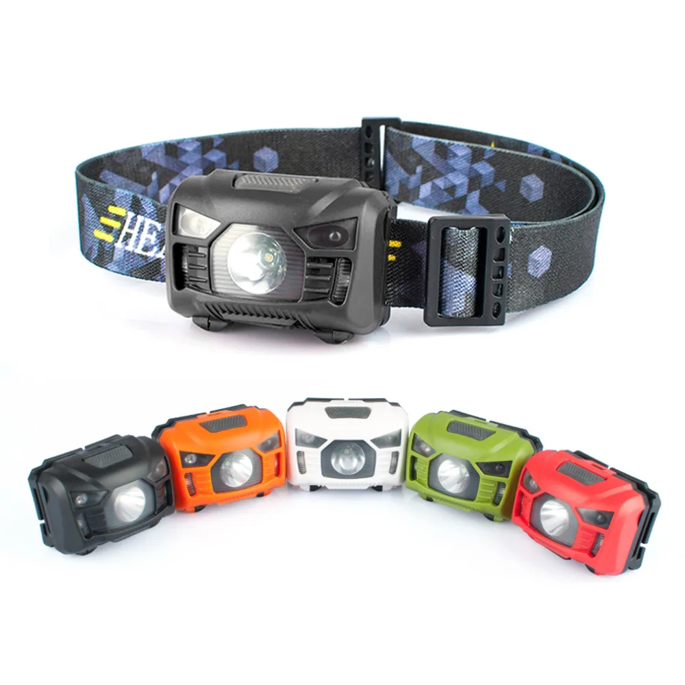 High Quality ESEN97 LED Motion Sensing Headlamp Headlight Light