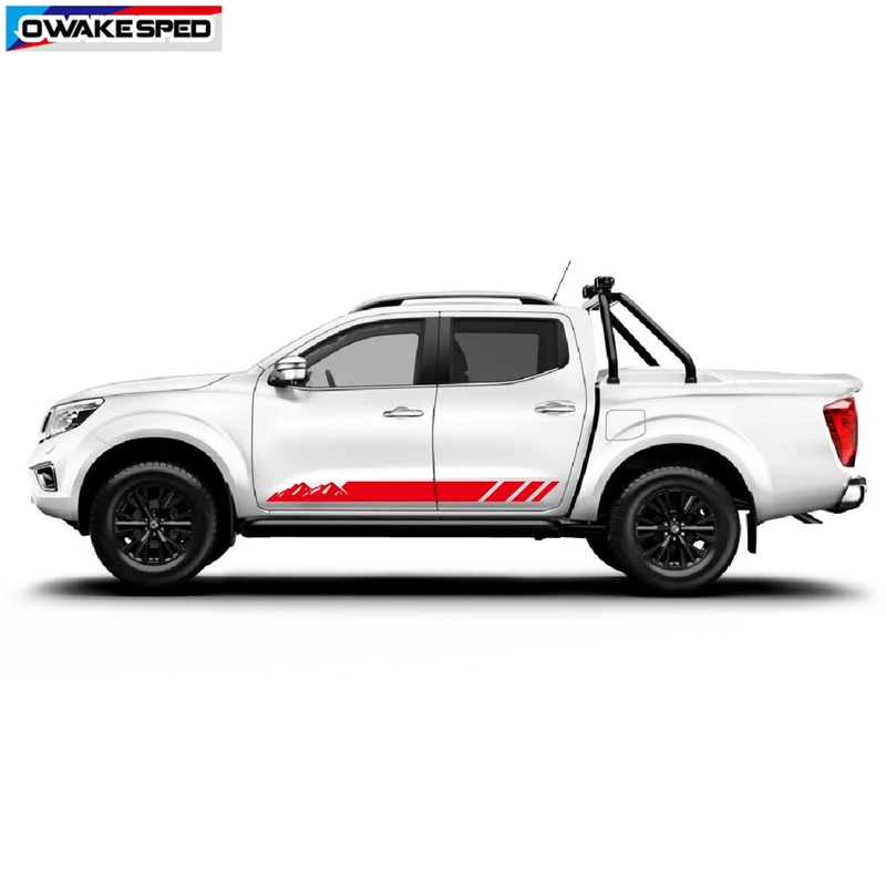 Для Nissan Navara NP300 внедорожник горы Стайлинг автомобильные наклейки дверь боковая