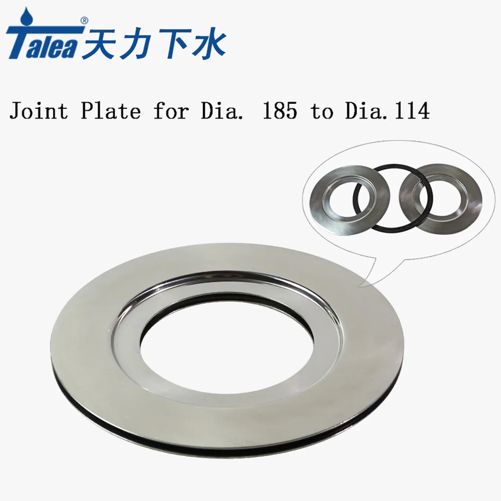 

Talea 185mm Stainless Steel Joint plate Strainer Waste Kitchen Fixture Drain Stopper plate drainer