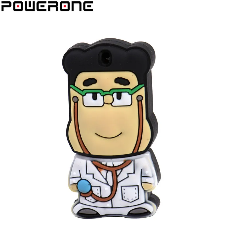 POWERONE Doctors memory stick Lovely boy/crocodile pendrive cartoon usb flash drive pendrive 4GB 8GB 16GB 32GB 64GB POWERONE Doctors memory stick Lovely boy/crocodile pendrive cartoon usb flash drive pendrive 4GB 8GB 16GB 32GB 64GB