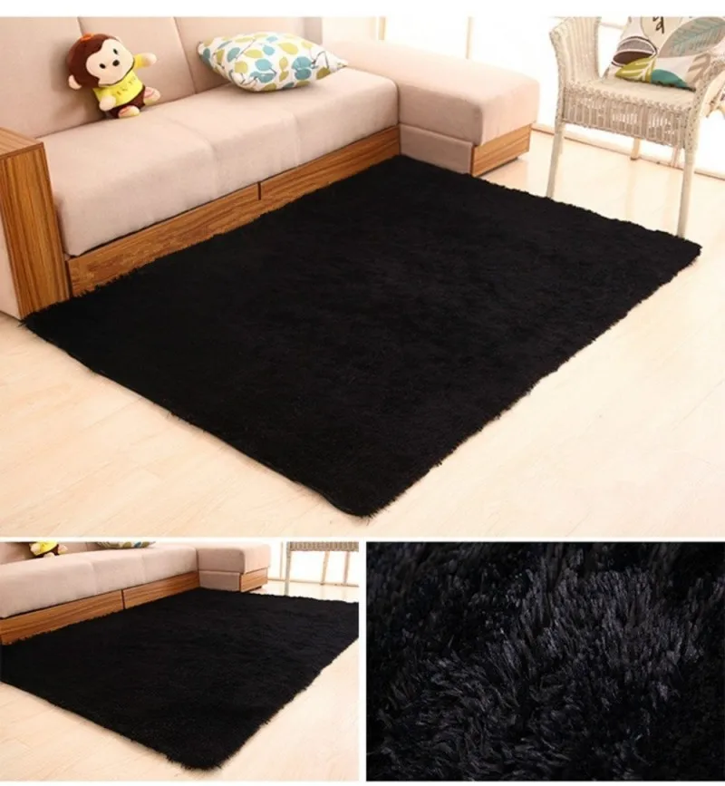 Ковер из шелковой шерсти, ковер из искусственной шерсти для гостиной, 13 цветов, мохнатый ковер, коврики для стола, домашний коврик/покрытие ковров
