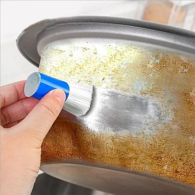 

1PC Stainless Steel Rod Magic Stick Rust Remover Cleaning Wash Brush Wipe Pot Kitchen Accessories Clean Brush
