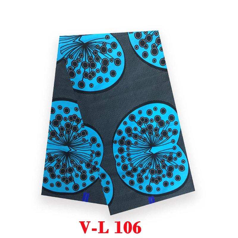 Африканский Воск печатает ткань воск, батик в ткани голландский блок цветок лучшее качество Горячая для Африки Женская ткань V-L 106