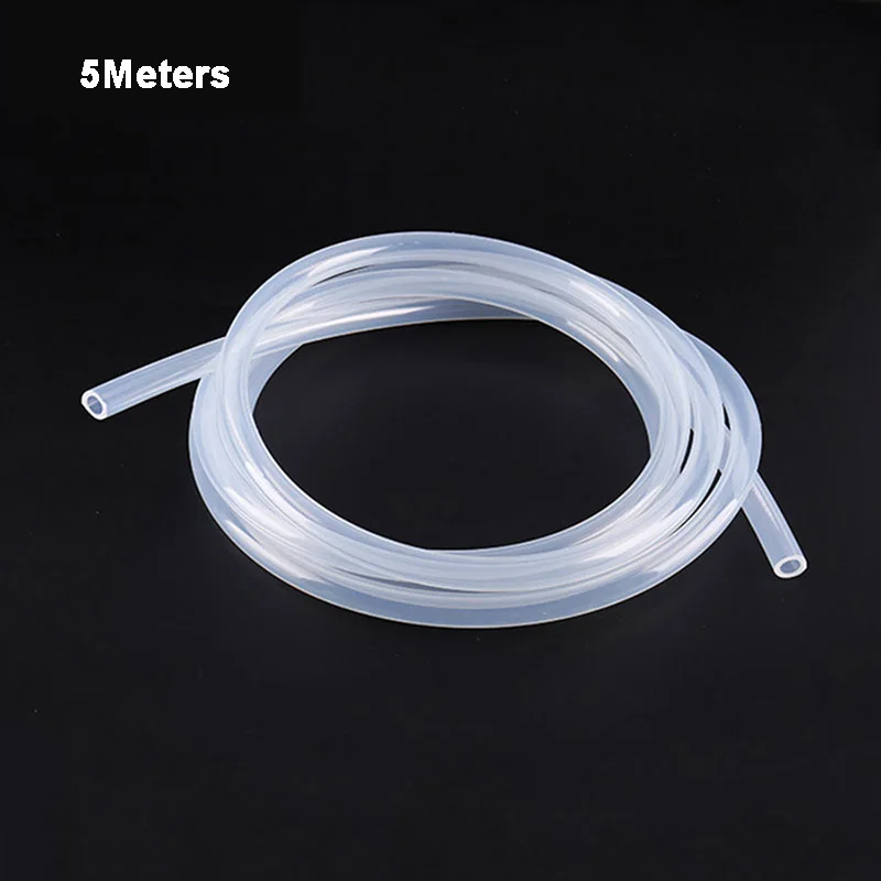 9mm Food Grade Soft Tubing Pipe Silicone Tube 6x9mm Inner Dia Outer Dia 6mm