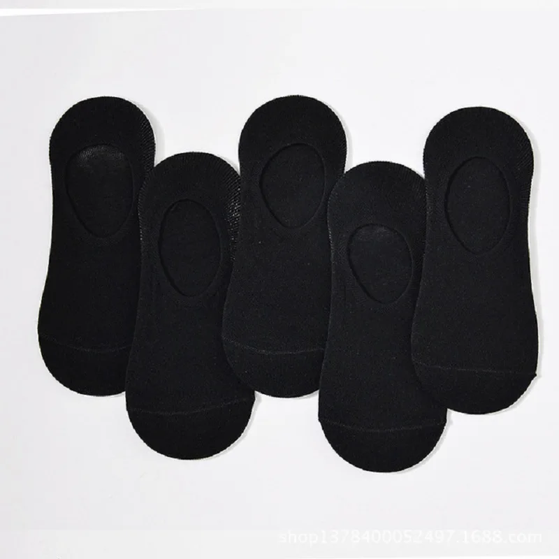 Five Pairs Knitted Slipper Socks-3
