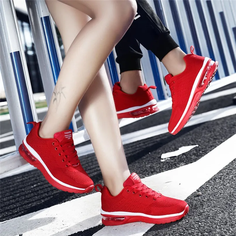 Man Women Sneakers Couple Models Running Shoes Flying Woven Mesh Shoes Lace-Up Casual Shoes Sports Shoes #2n06 (15)