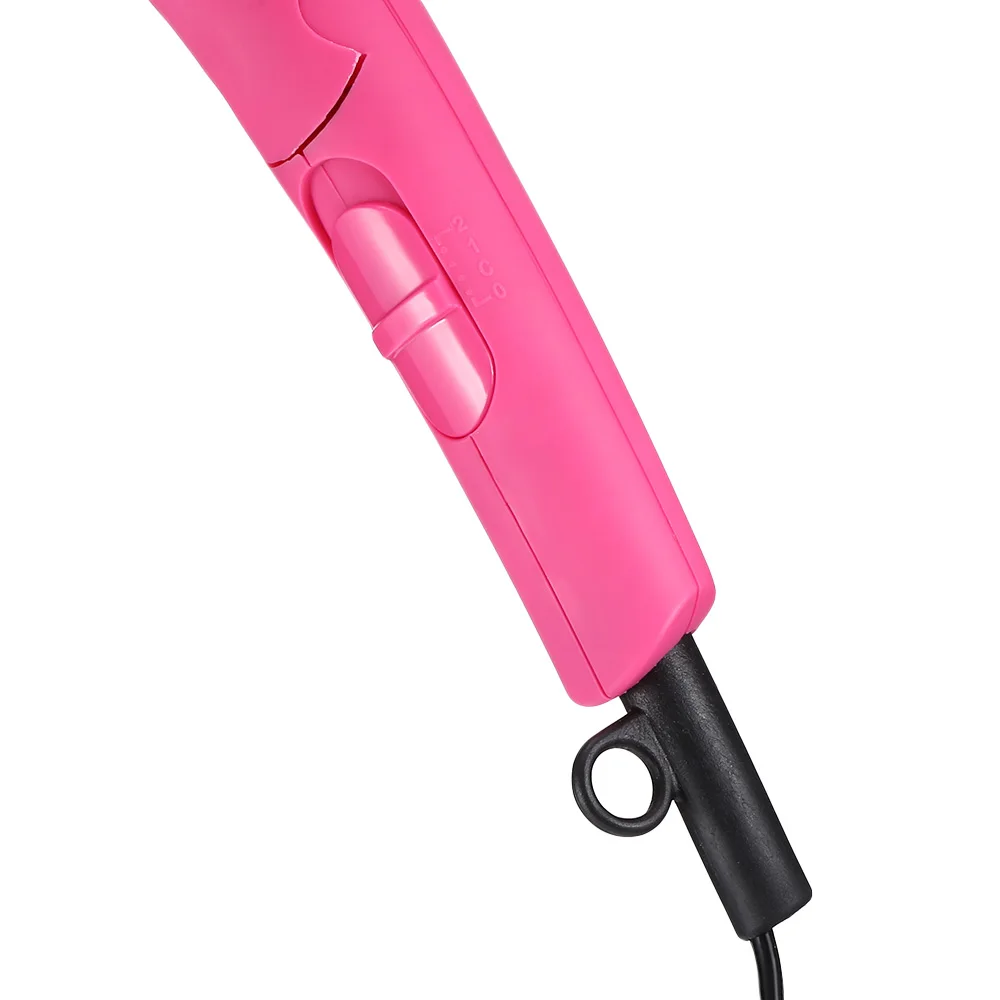 Guowei Электрический мини складная ручка Профессиональный распылитель краски для волос сушилка путешествия Фен 220-240 в 1200 Вт электрическая расческа для укладки волос GW-6022