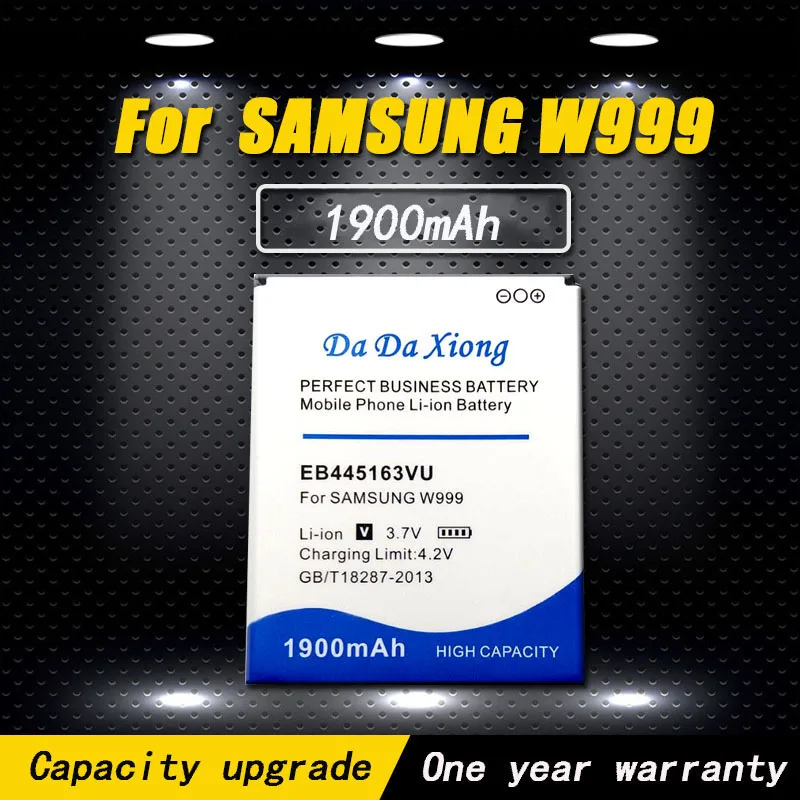 Высокое качество 1900 мА/ч EB445163VU батарея для телефона Samsung GT-S7530 GT-S7530E GT-S7530L Omnia M SCH-W999