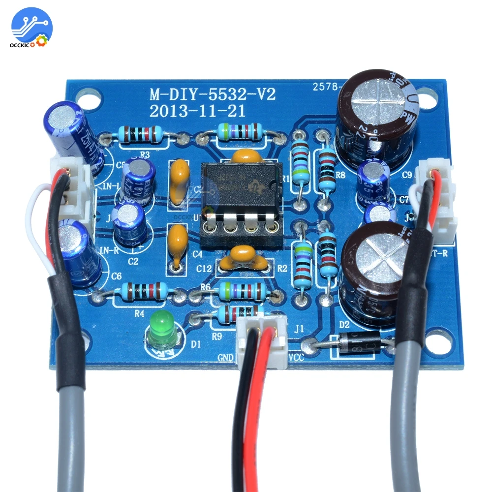 NE5532 OP AMP стерео усилитель доска Аудио Hi Fi модуль усилителя громкоговорителя