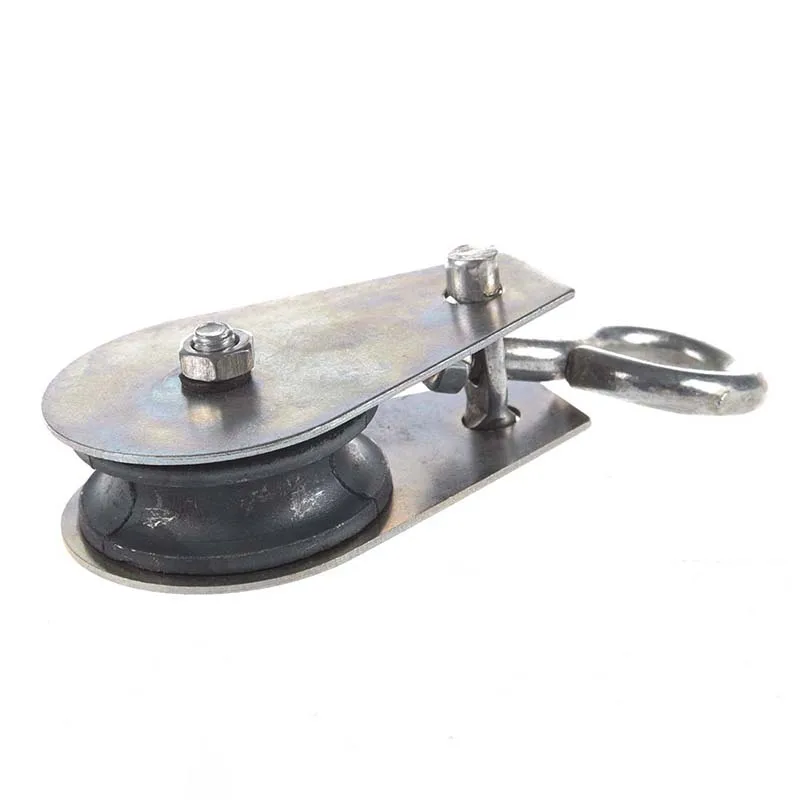 

Swivel Hook Single Rope Lifting Pulley Load 0.1 Ton