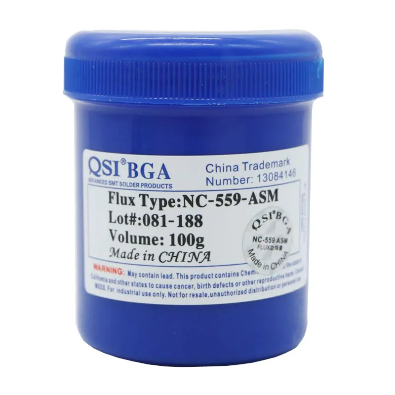 High Quality Free shipping NC-559-ASM 100g Lead-Free Solder Flux Paste For SMT BGA Reballing Soldering Welding Repair Paste pipeliner welding hood