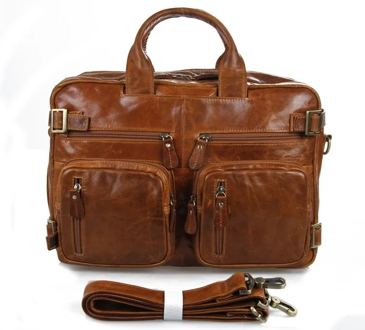 Винтажная сумка из натуральной кожи, мужские сумки-мессенджеры, деловые сумки 14 дюймов, дорожные сумки из натуральной кожи, портфель, сумки# MD-J7026