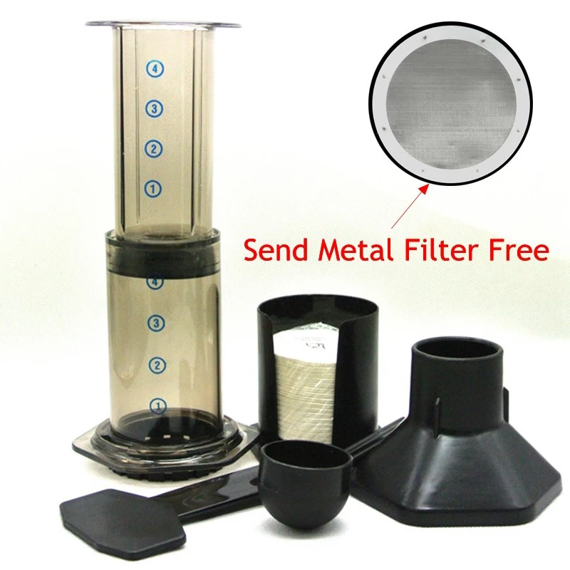  Best Espresso Portable Coffee Maker /Haole Press Aeropress Coffee Maker Coffee press maker With Metal Filter 