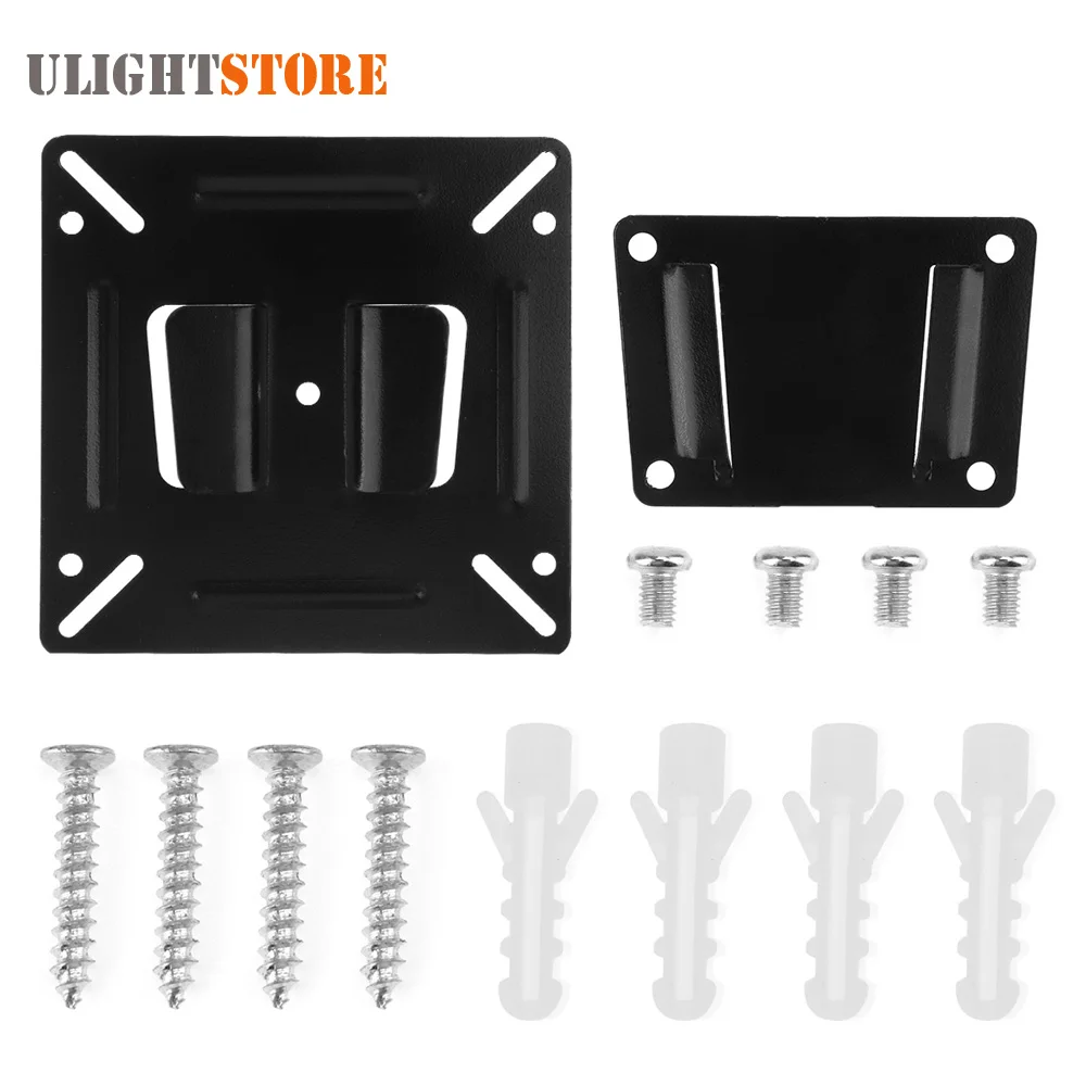 العالمي رف لتثبيت التليفزيون على الحائط حامل تلفاز حامل ل 14 ~ 24 مؤشر LED LCD بالبوصة رصد HDTV فالت لوحة البلازما التلفزيون إطار العالمي رف لتثبيت التليفزيون على الحائط حامل تلفاز حامل ل 14 ~ 24 مؤشر LED LCD بالبوصة رصد HDTV فالت لوحة البلازما التلفزيون إطار