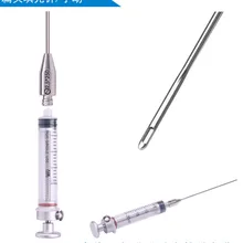 Плоская головка наполнения иглы сбора жира канюля для стволовых клеток, канюля для липосакции жировой передачи иглы аспиратор для красоты